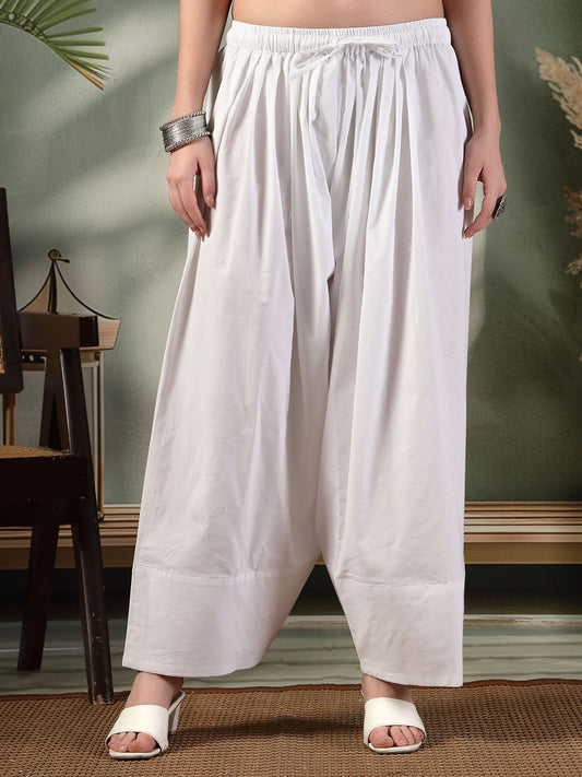 Trending Farsi Cotton Salwar (Non-Transparent) | 38” Length | All Sizes & Plus Size Available | House of the Handblock