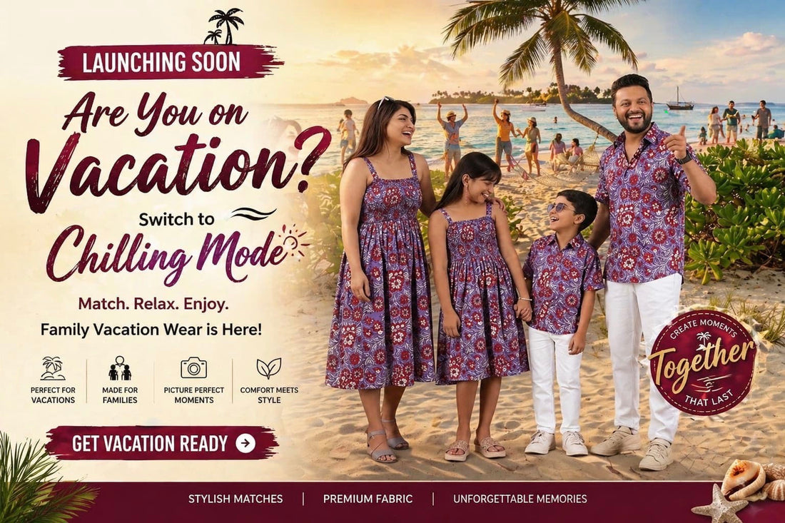 Matching Faimly Combo Dress