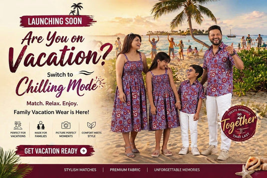 Matching Faimly Combo Dress