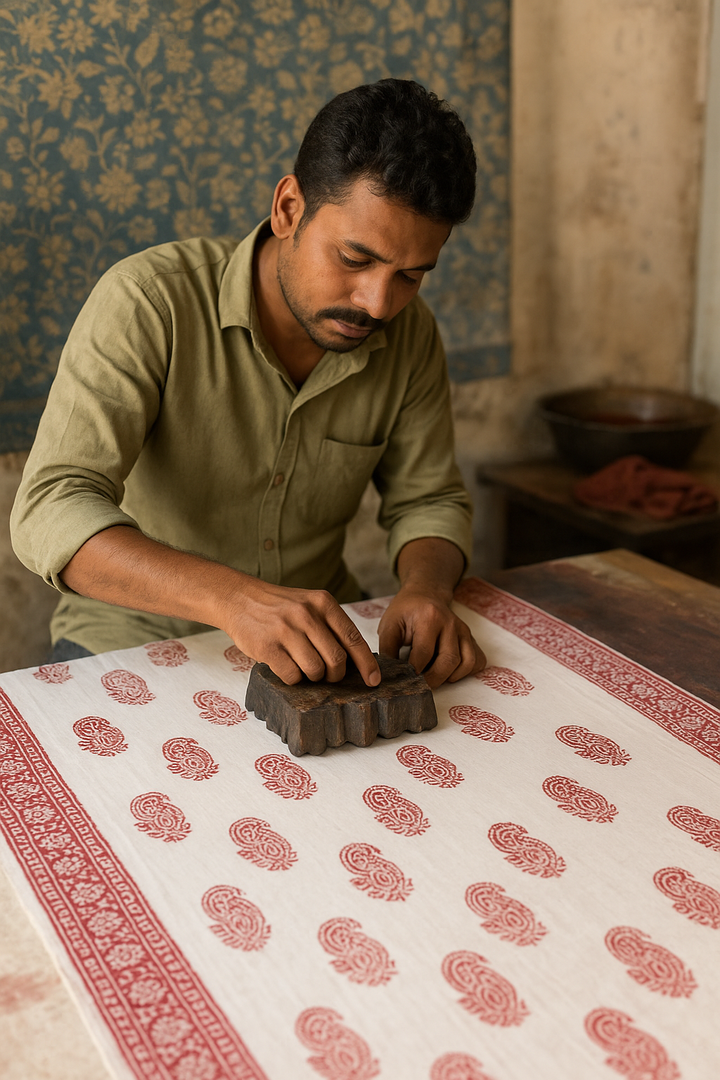 Handblock Kurtas in the USA – Timeless Indian Craft for Modern Wardrobes