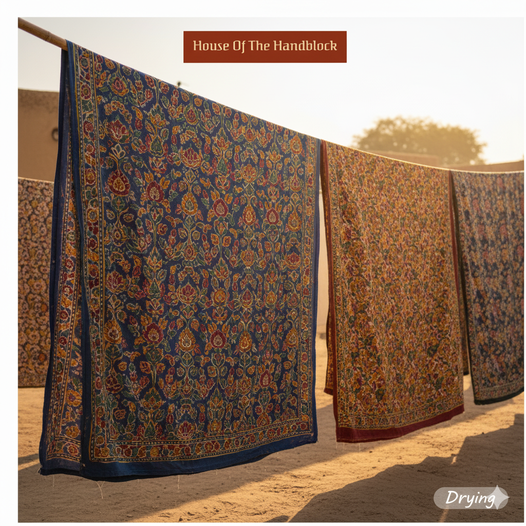 Handblock Printed Cotton – Fabric Quality, Wash Care, and Traditional Art Prints | House of the Handblock