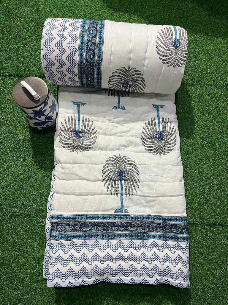 HANDBLOCK JAIPURI QUILTS