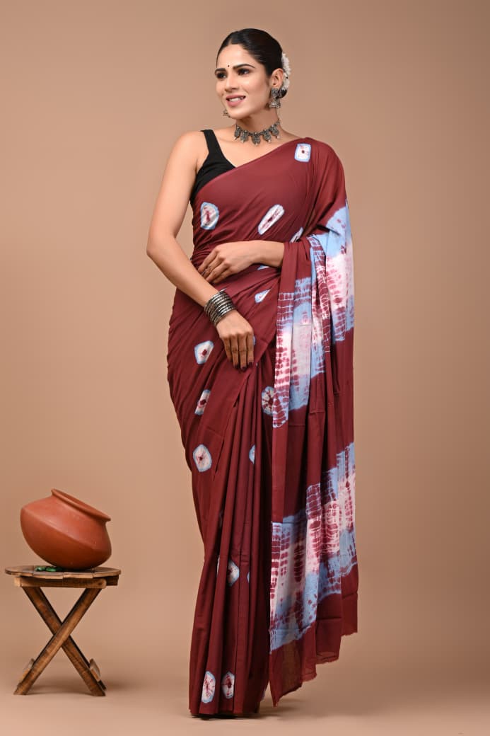 MULMUL COTTON SAREE