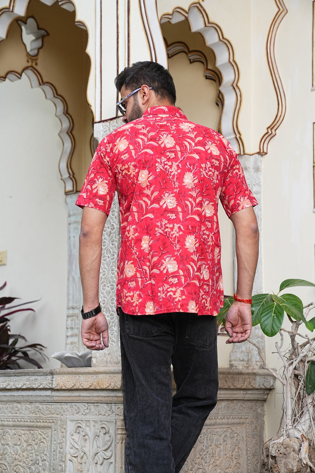 Men’s Pure Cotton Handblock Shirts – Comfortable & Sustainable