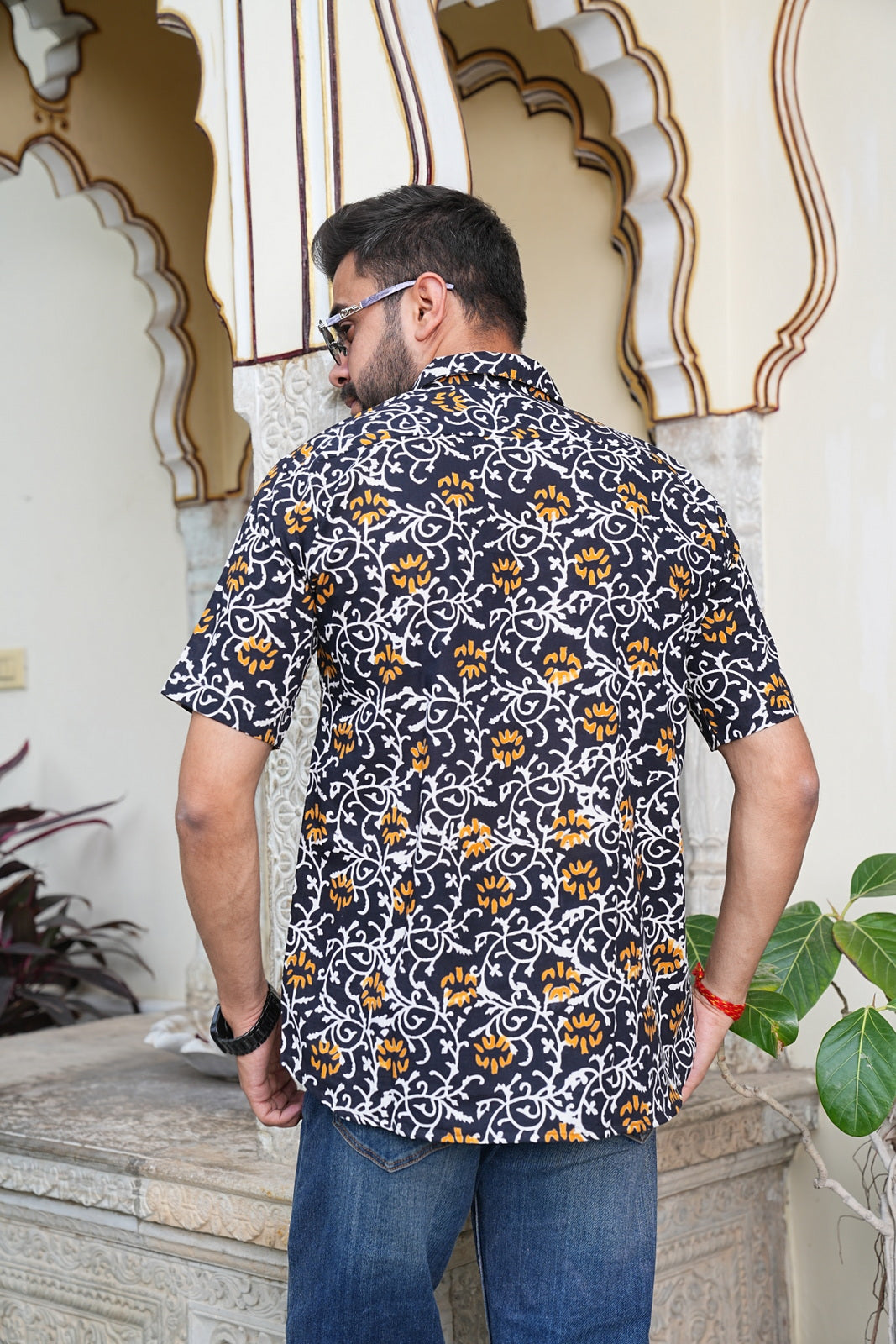 Men’s Pure Cotton Handblock Shirts – Comfortable & Sustainable