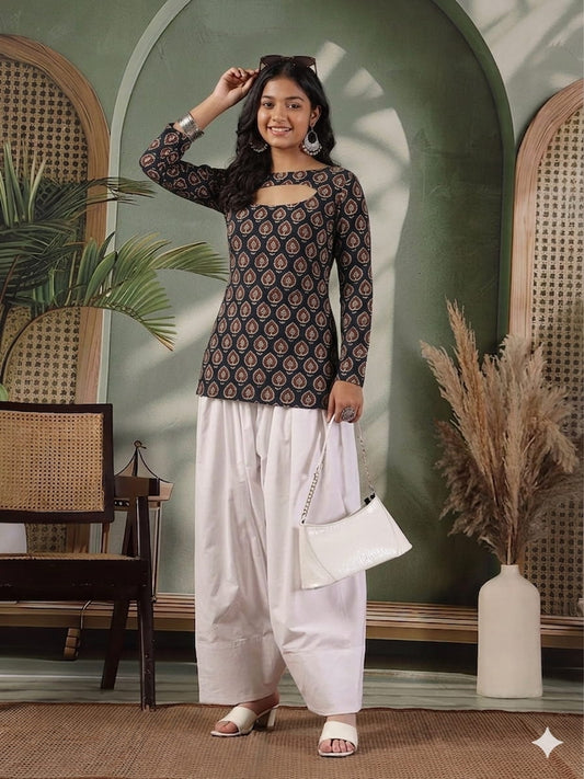 Trending Farsi Cotton Salwar (Non-Transparent) | 38” Length | All Sizes & Plus Size Available | House of the Handblock