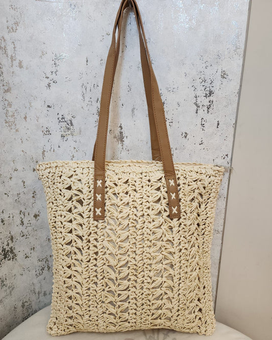 The SQAURE Shape Beach Tote | Lightweight & Foldable Big Size Bag | Durable Fabric – House of the Handblock