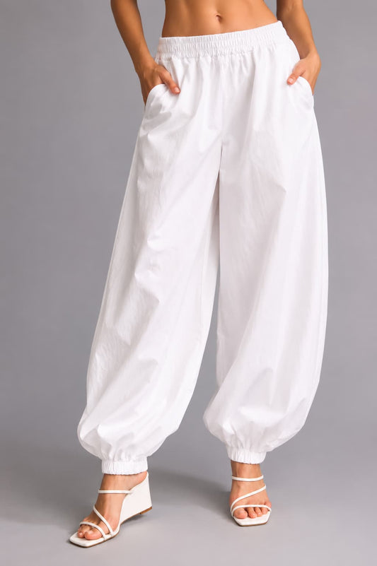 Pure Cotton Balloon Style Salwar Pant | Full Elastic | Plus Size XS–8XL | House Of The Handblock