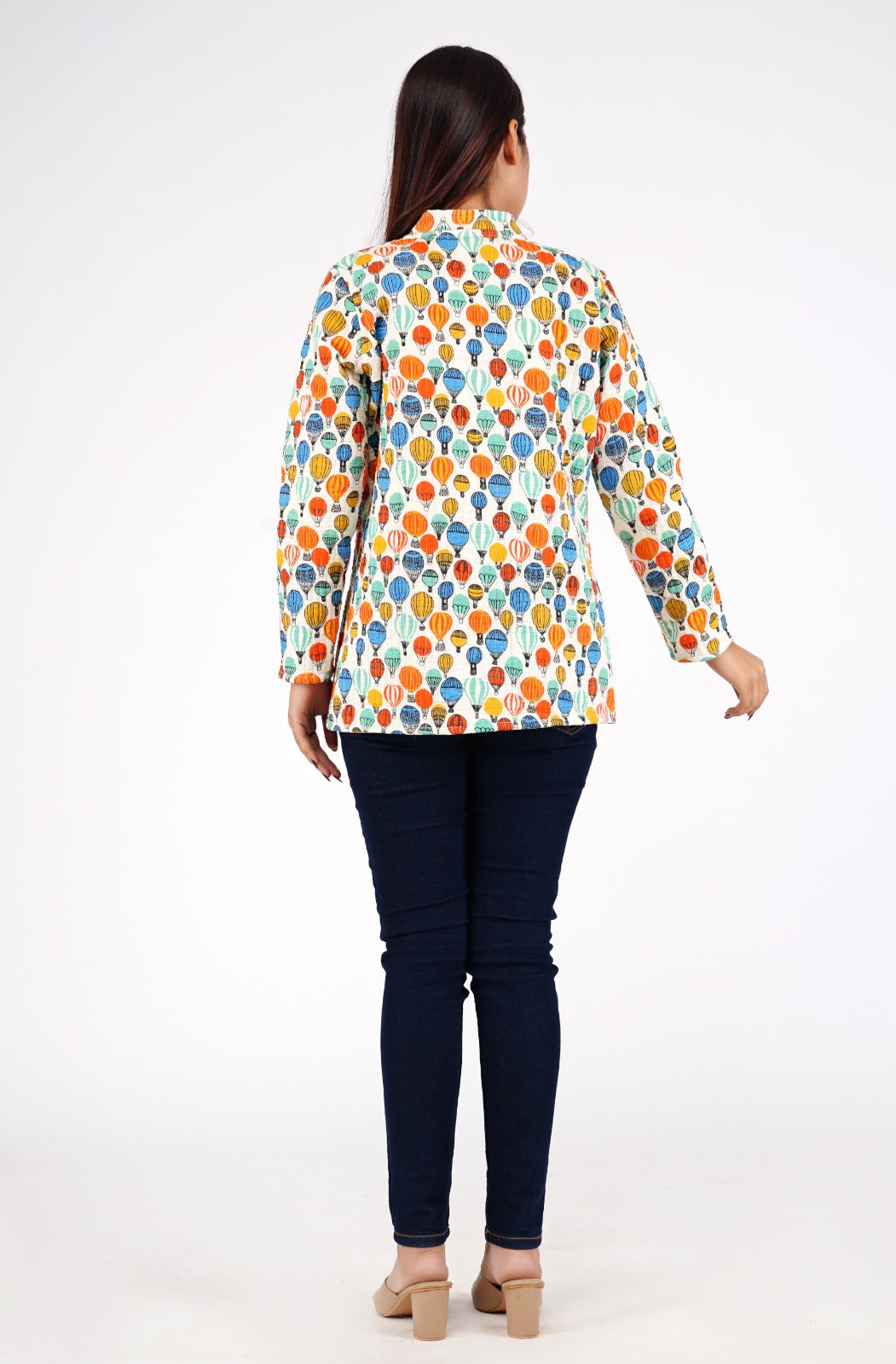 Jaipuri Quilted Reversible Cotton Winter Jacket | Custom Prints | Sizes XXS–7XL | House of the Handblock