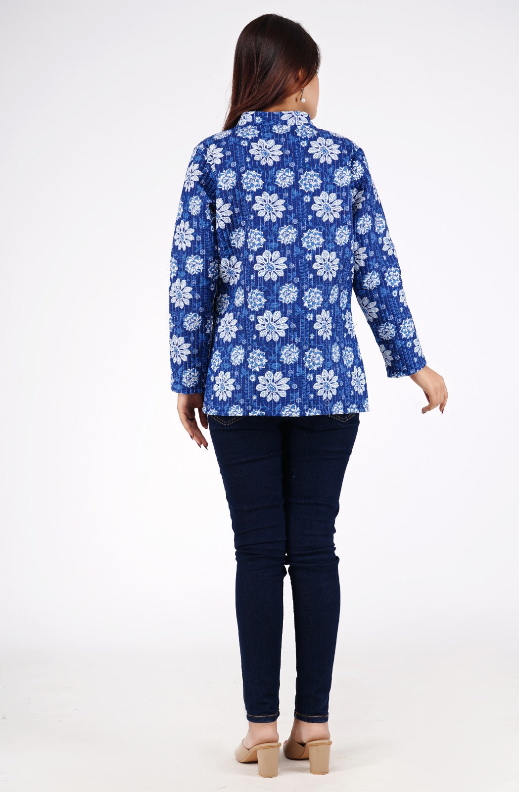 Jaipuri Quilted Reversible Cotton Winter Jacket | Custom Prints | Sizes XXS–7XL | House of the Handblock